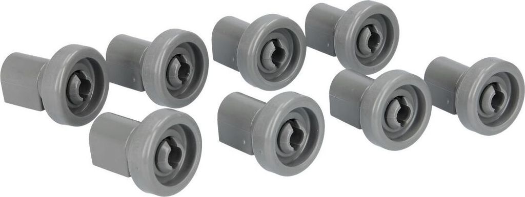 easyPART passend für 5028696700 Electrolux 8x Korbrolle Rolle Rad Oberkorb AEG Zanussi 0 Küppersbusch 435856 Spülmaschine Geschirrspüler