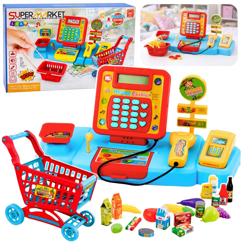 Interaktívna pokladňa Supermarket trolley Scanner Scale Obrázok produktu  Obrázok generovaný UI