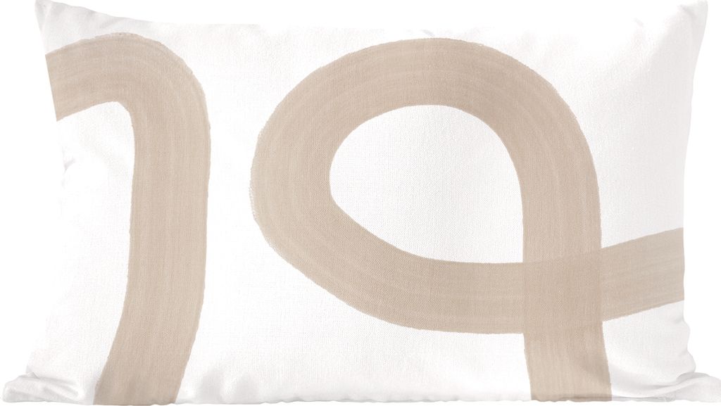 MuchoWow Zierkissen Sofakissen Wohnzimmer Dekokissen 60x40 cm Abstrakt - Pastell - Design - Kopfkissen - Polster mit Foto