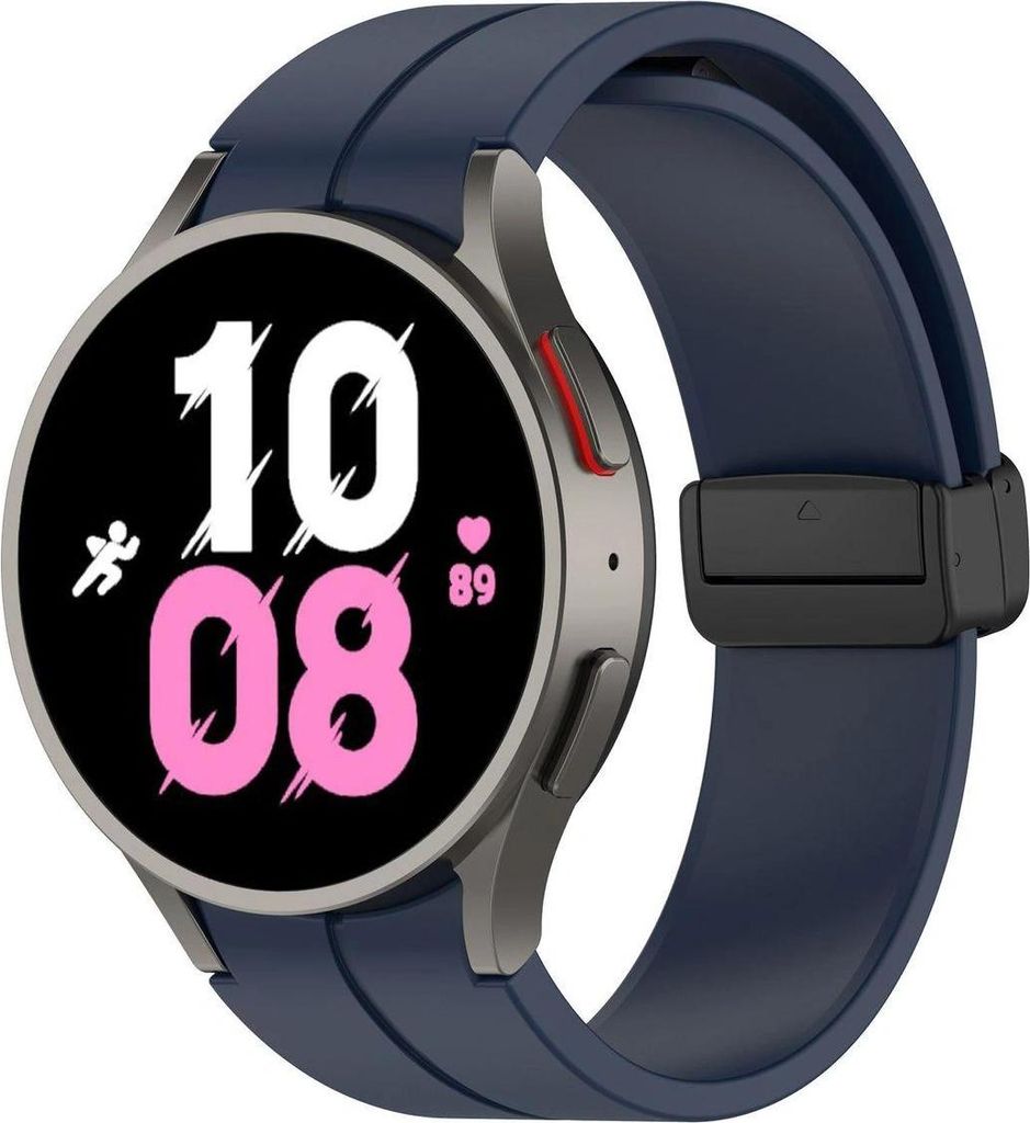 Bizon Strap Uhr Silikon Samsung Galaxy Watch FE/7/6/6 Produktbild 