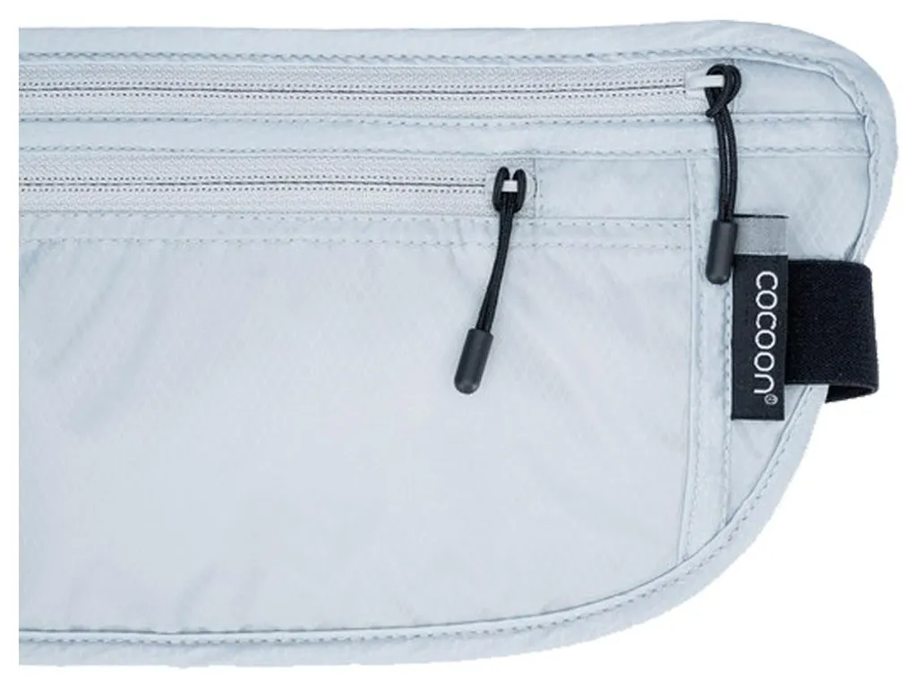 Portefeuille de voyage 30 x 14 cm gris pour sécuriser tous vos papiers