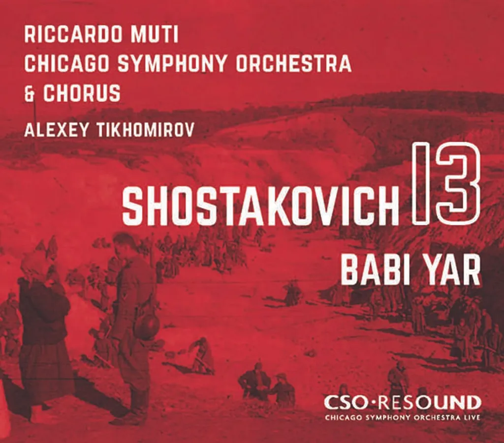 Chostakovitch Symphonie n° 13 Babi Yar Partition d'Orchestre Complète