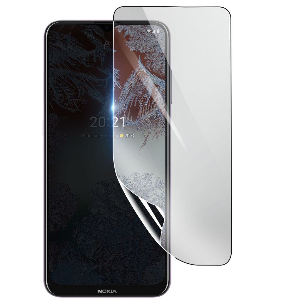 3mk, Stoß- und kratzfester Hydrogel Bildschirmschutz für Nokia G10, Transparent
