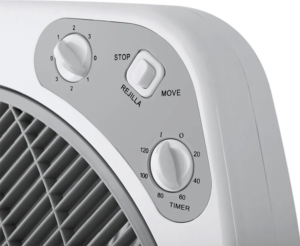 Ventilateur Carré de Table 40cm Orbegozo BF0140 Diffuseur d'Air Fixe - 3