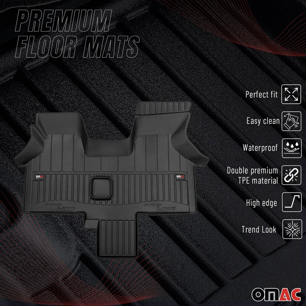 Tappetino Su Misura per VW T4 (90-03) | Materiale TPE Impermeabile - 15