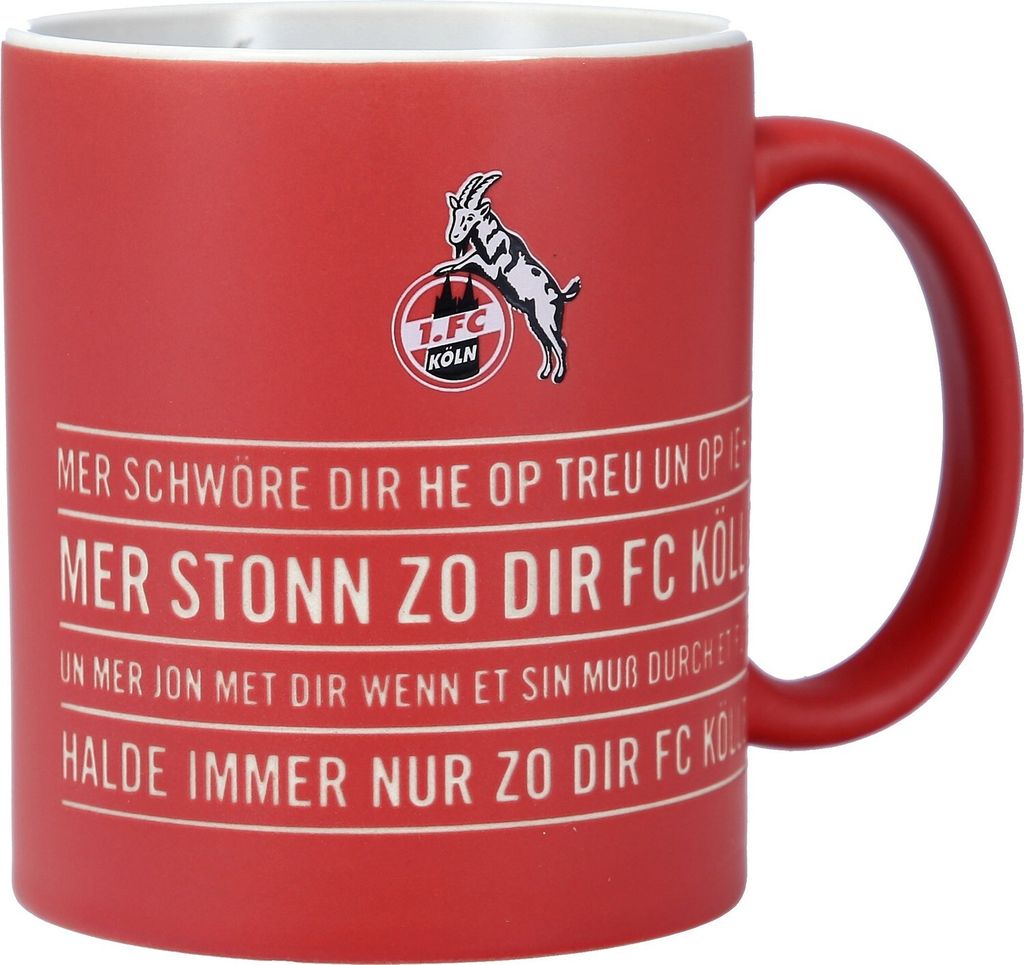 1. FC Köln Tasse 'Hymne' 0,3 litre Image du produit 