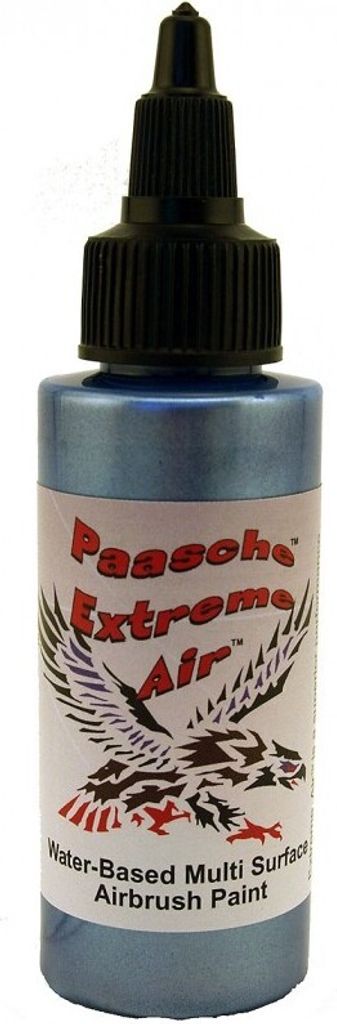 Paasche 120 ml Pearl Blue Acrylic all Surface Paint Airbrushfarbe
