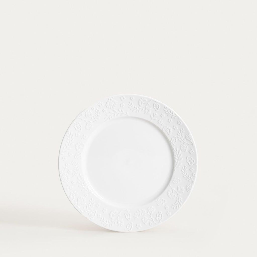 HOMLA BENO Talerz deserowy biały 21 cm Zdjęcie produktu 