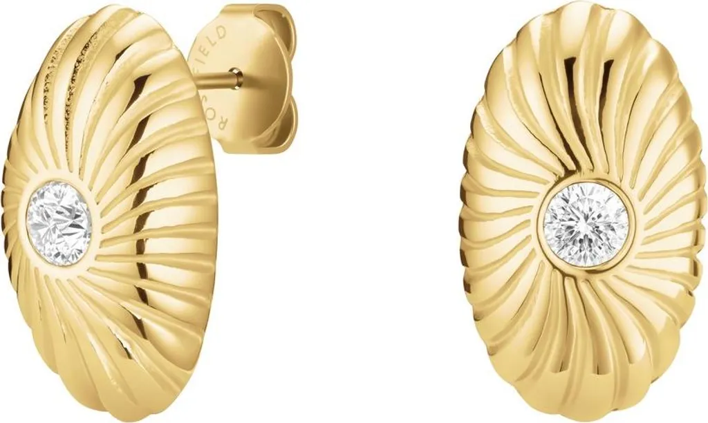 Boucles d'oreilles Rosefield JEBTG-J1202 plaquées or pour femme chic