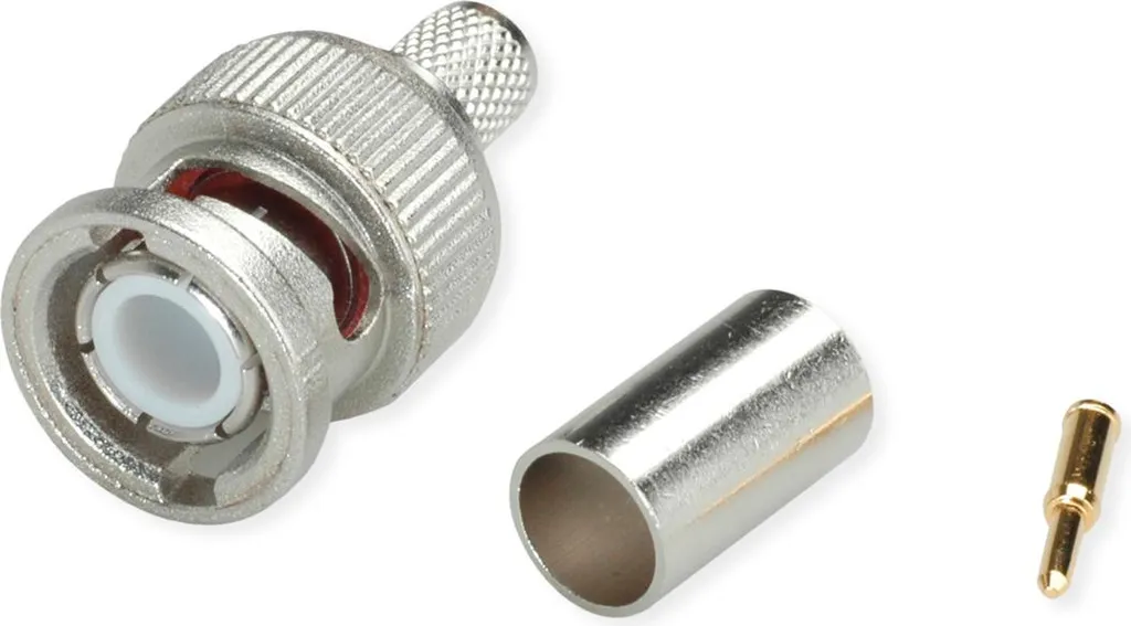 Fiche BNC mâle 50 ohms G30 TELEGÄRTNER pour câble coaxial professionnel