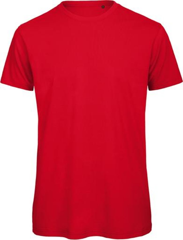Herren-T-Shirt, Kurzarm - B&C INSPIRE T/M - red - Größe XL