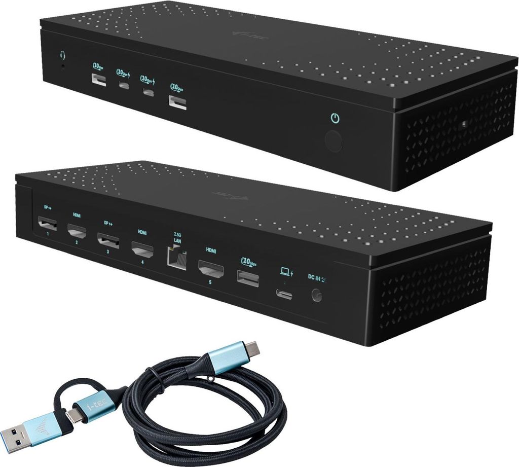 I-TEC i-tec Universal 5x 4K/60Hz Display Docking Station + Immagine del prodotto 