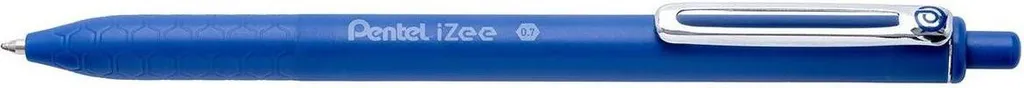 Pentel BX467-C Stylo à bille bleu rétractable avec clip pratique