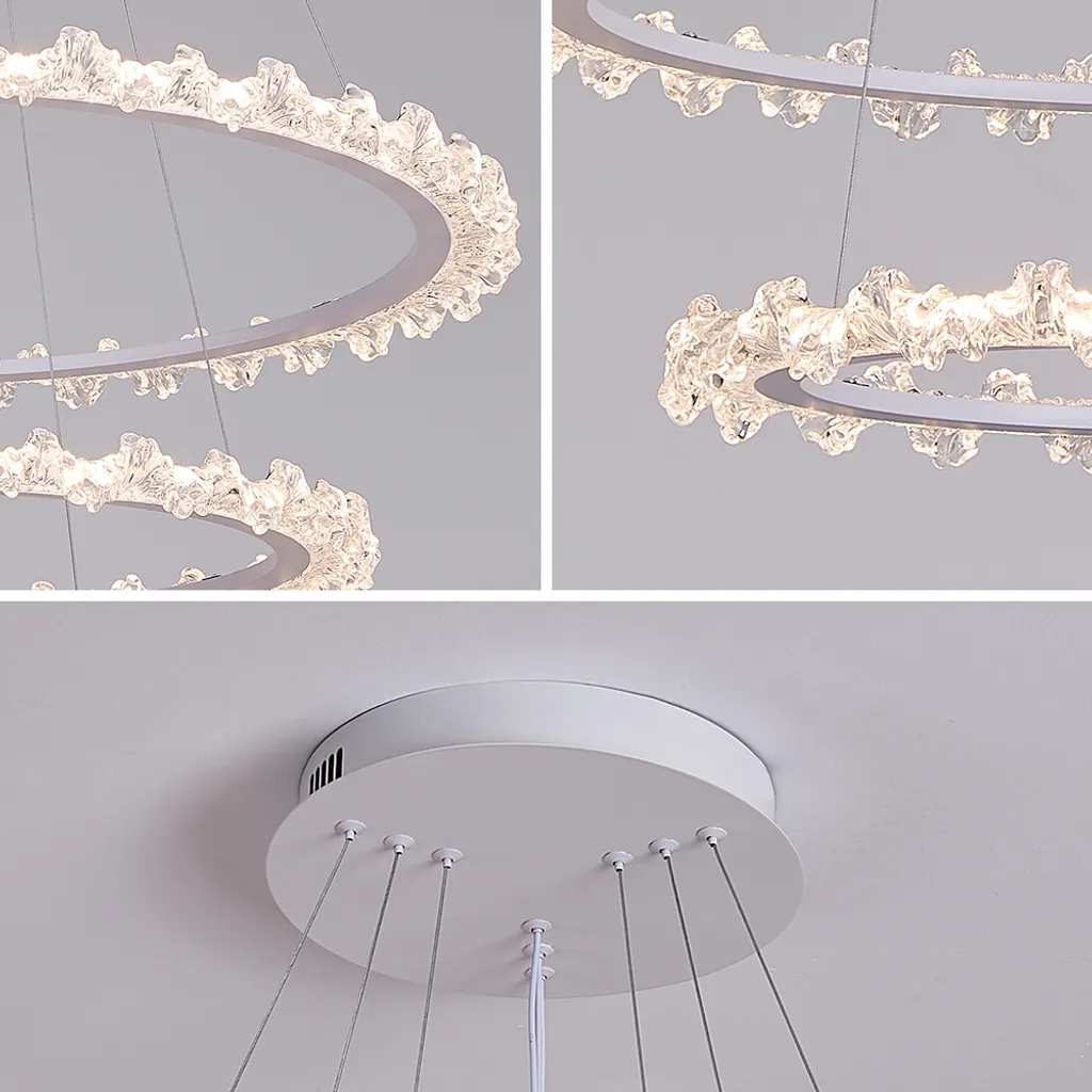 Plafonnier LED Intelligent pour Chambre et Salon, Eclairage Variable WiFi - 8