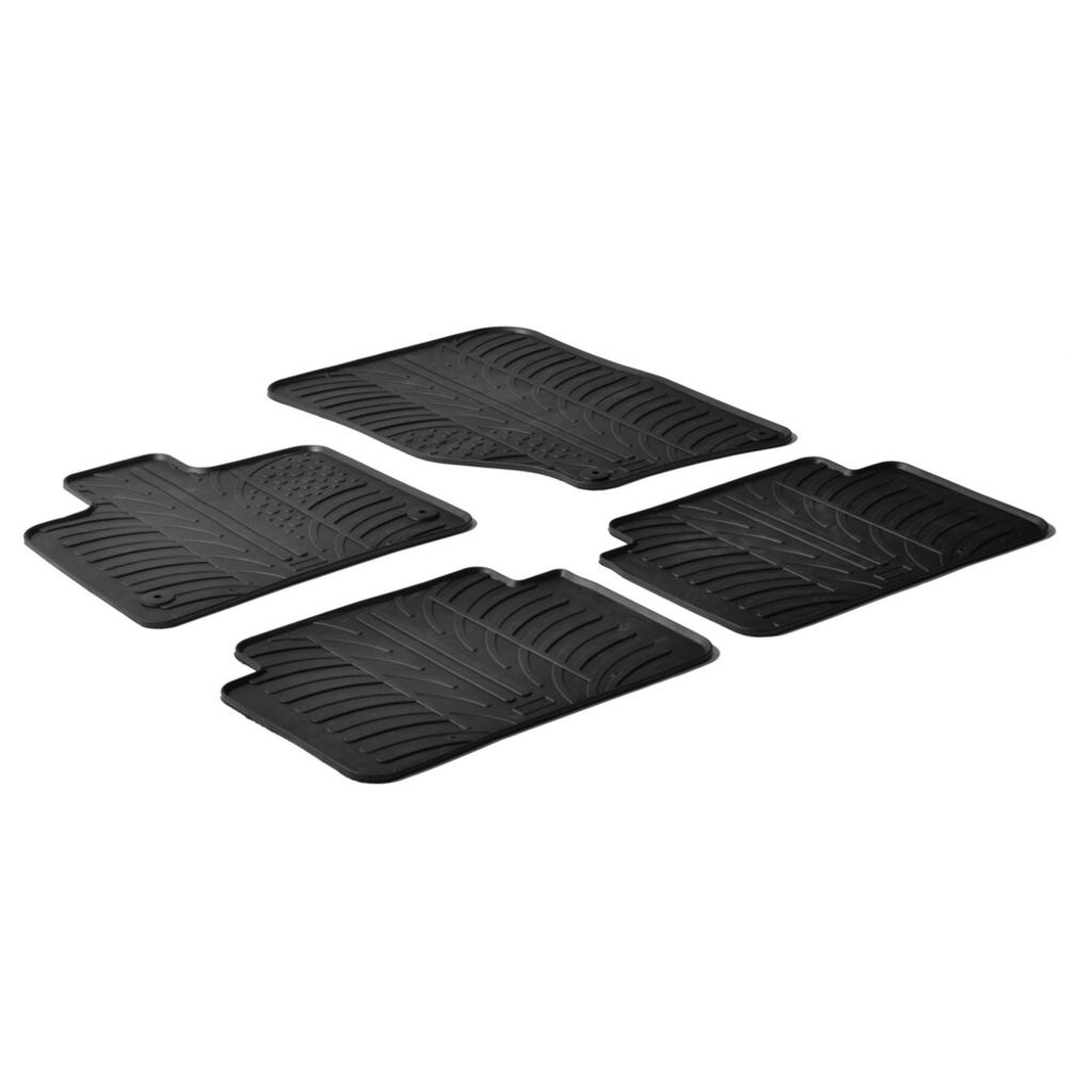 Maßgeschneiderte Gummifußmatten-Set für Audi Q7 03/06>05/15