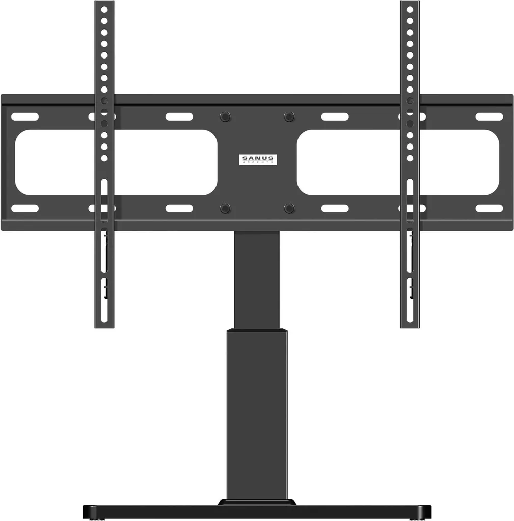 Meuble TV Pivotant pour Supprimer les Reflets - VESA 600x400 Noir