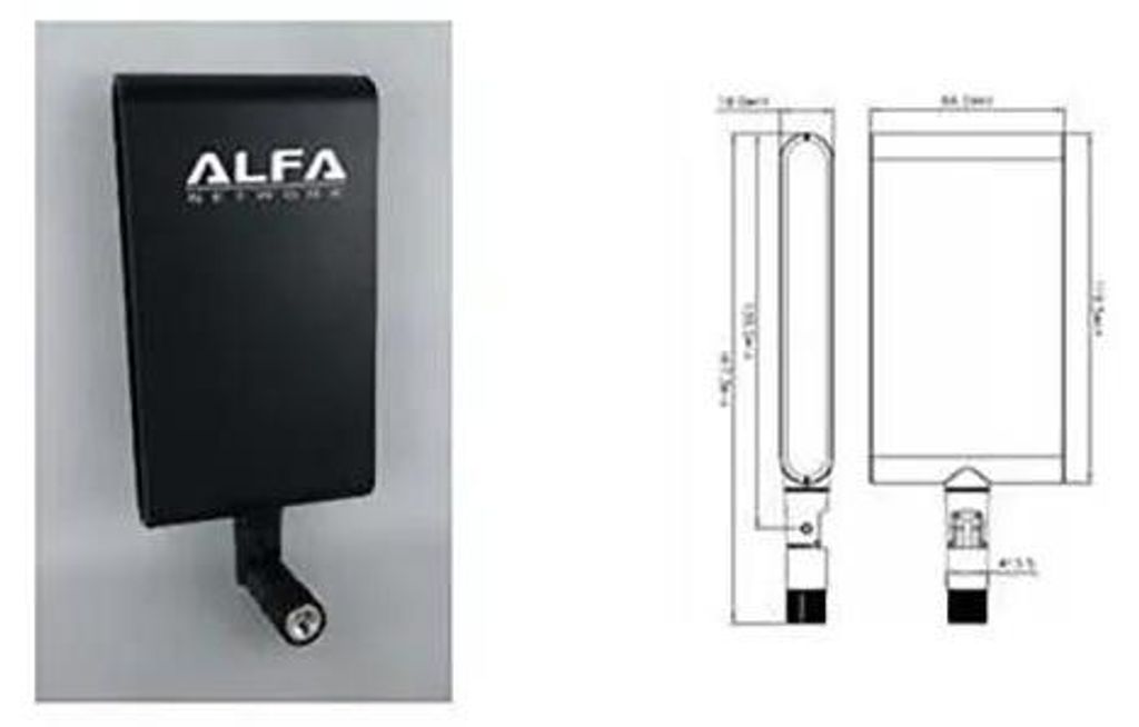 Alfa Panel Indoor Antenna APA-M25 Obrázok produktu 