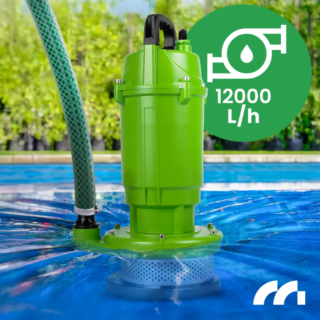 Pompe de Relevage Eaux Chargées MalTec 12000 l/h avec Câble de 10m - 4