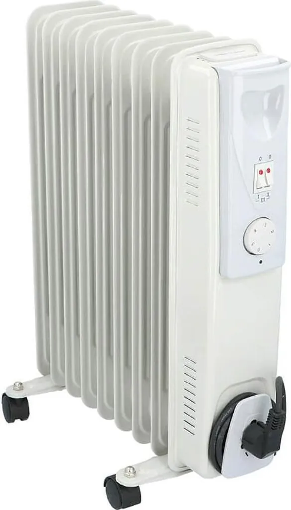 Radiateur Électrique Alpina : Fini le Froid avec ce Bain d'Huile Mobile