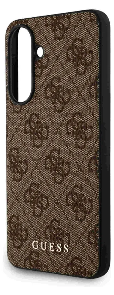 Offerta Custodia Guess Originale Samsung A56 - 4G Logo Oro Marrone - 5