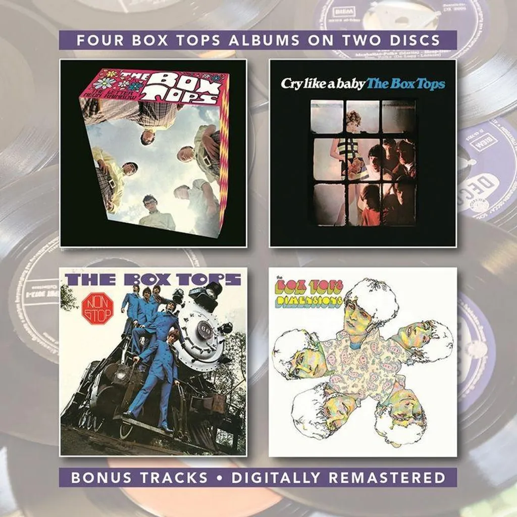 Coffret Tops CD avec Titres Inédits Dimension et L'arc-en-ciel néon Rare