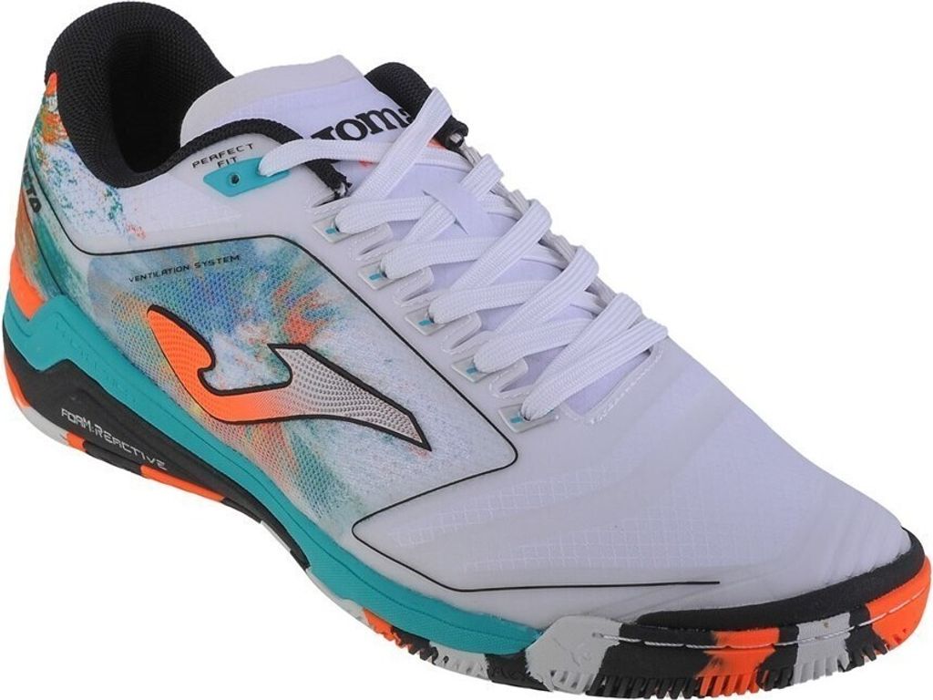 Joma Invicto 2302 IN INVW2302IN, Hallenschuhe, Herren, Weiß, Größe: 44