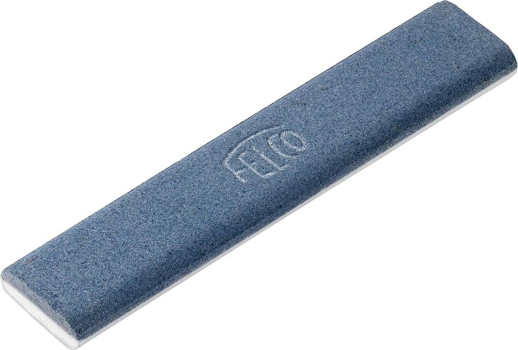 Schleifstein - doppelseitige Korund-Oberfläche - Schleifwerkzeug für Gartenscheren - Baumschneider - feine Körnung - mittlere Körnung - 26 x 16...