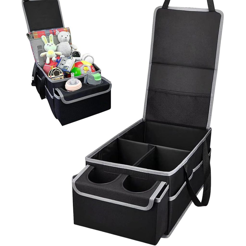 Auto-Rücksitz-Organizer, faltbar, Beifahrersitz-Organizer, Produktbild 