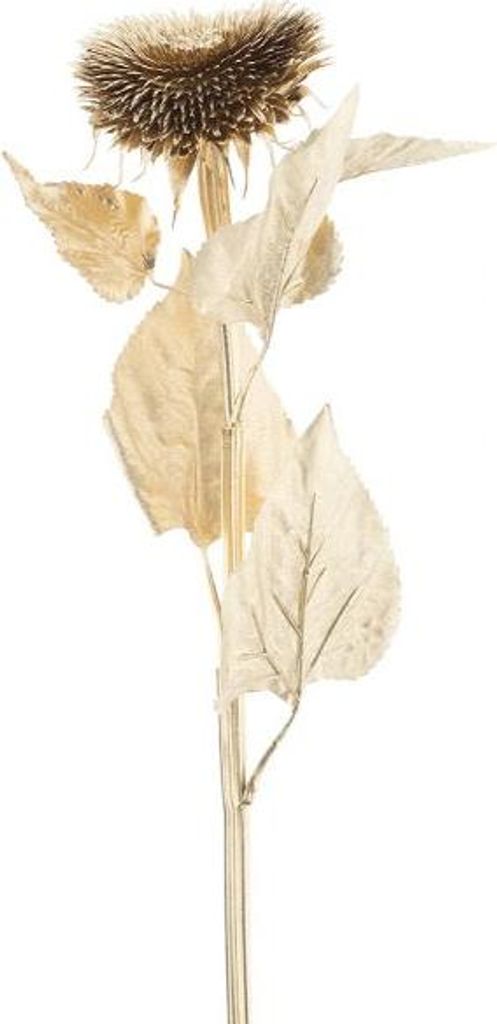 Künstliche Blume im Sonnenblumen-Design, Goldfarben, 96 cm, für Festtagsdekoration