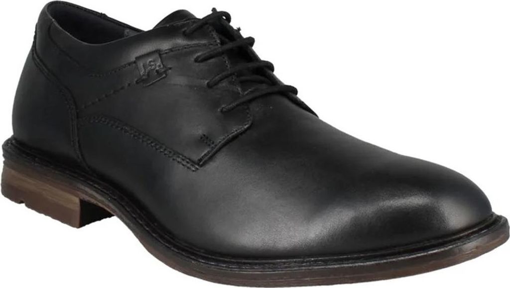 Josef Seibel - "Earl 05" Oxford-Schuhe für Herren, Leder FS12157 (40,5 EU) (Schwarz)