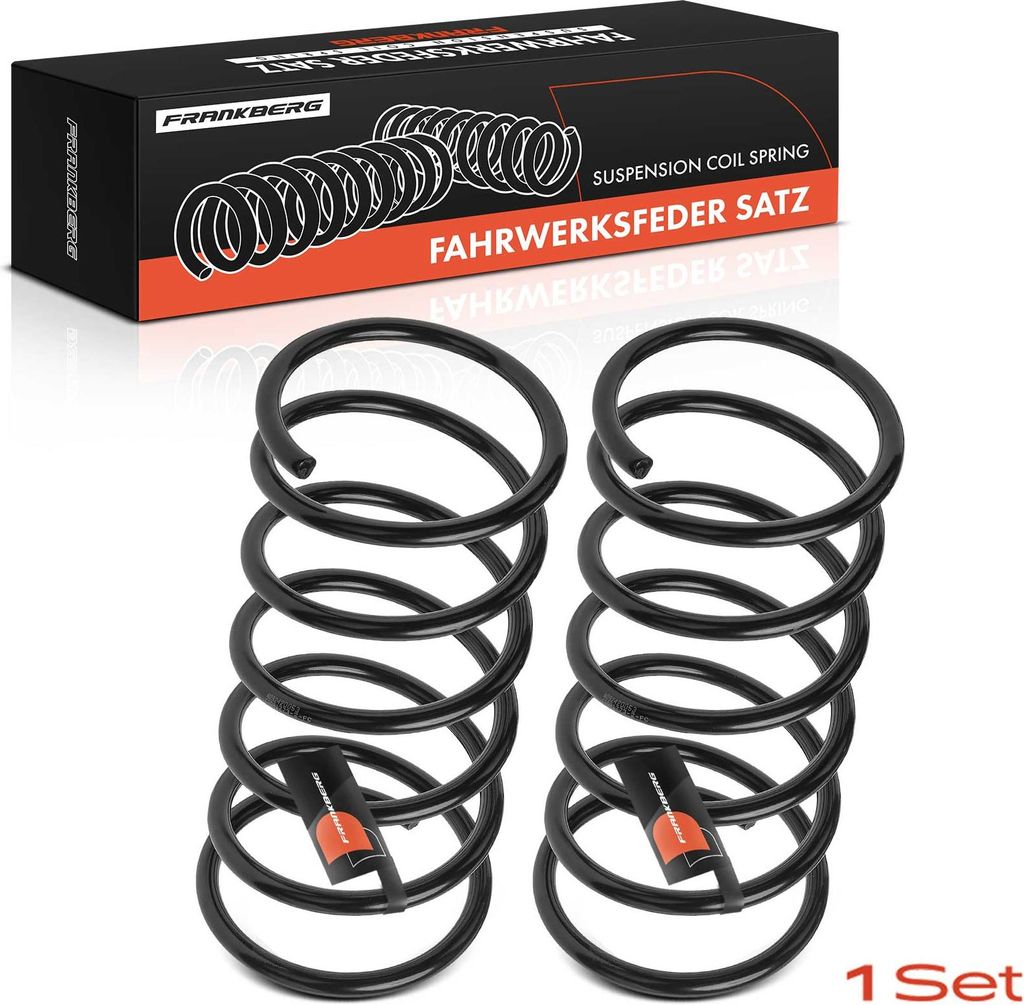 Frankberg 2x Fahrwerksfeder Vorderachse für Citroën Xsara N1 Xsara Break N2 Xsara Coupe N0 1997-2005