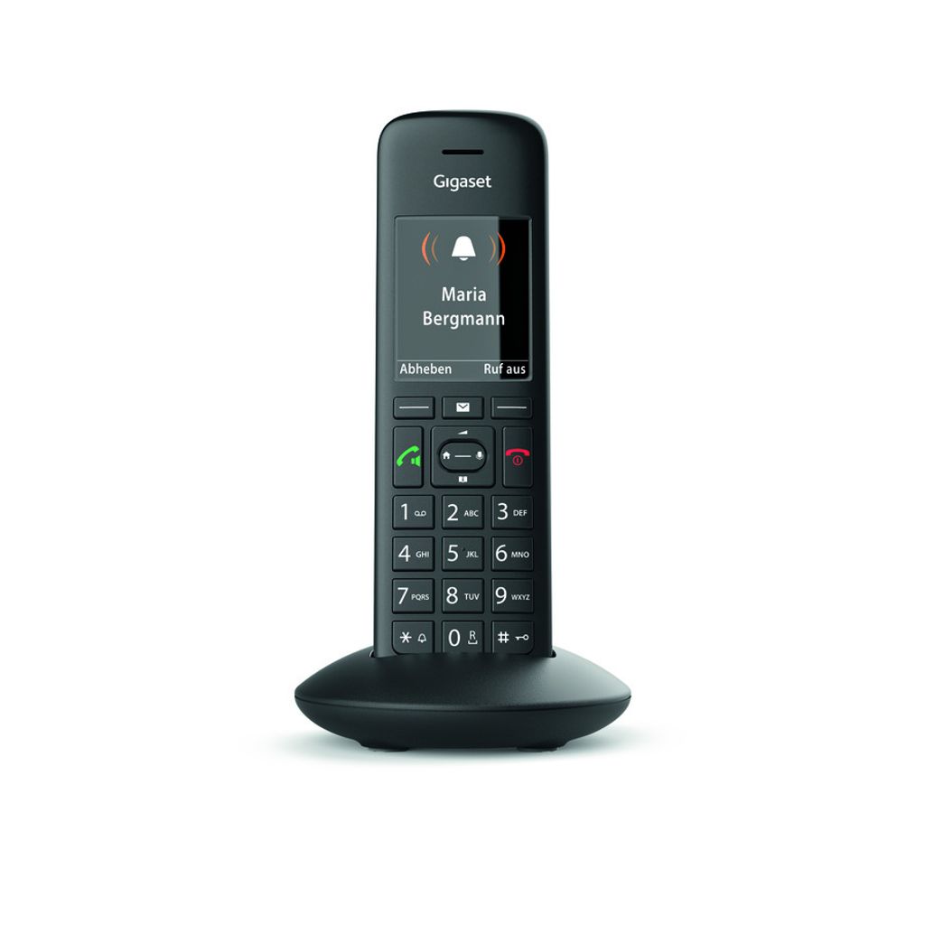 Gigaset C570 HX schwarz int. Mobilteil + Ladeschale Produktbild 