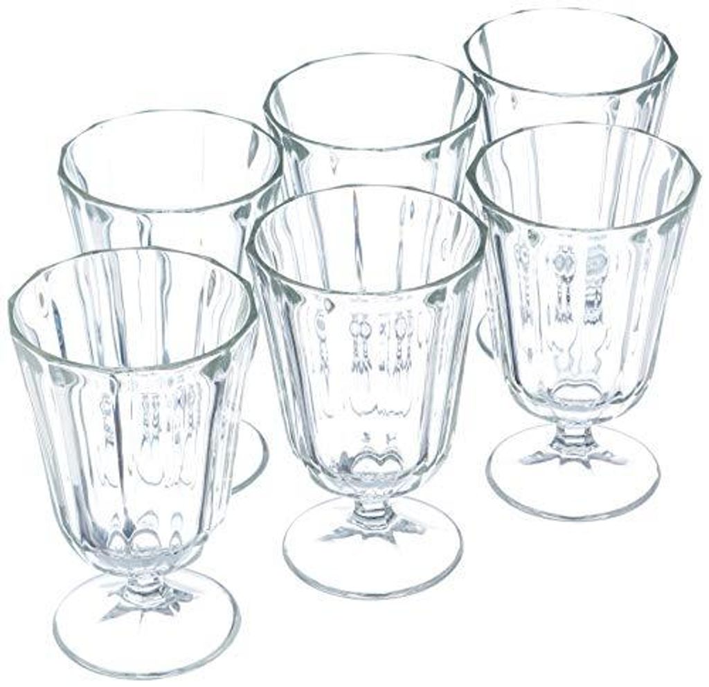 HOME 6er Set Anna Weinglas Gläser Cl19 Tischdeko Produktbild 