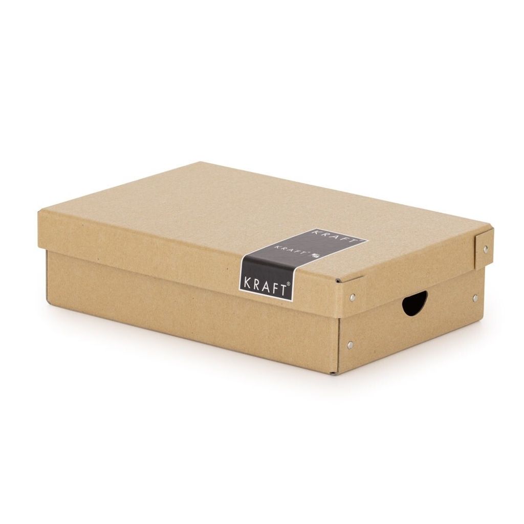 Oxybag Laminatbox klein KRAFT natur