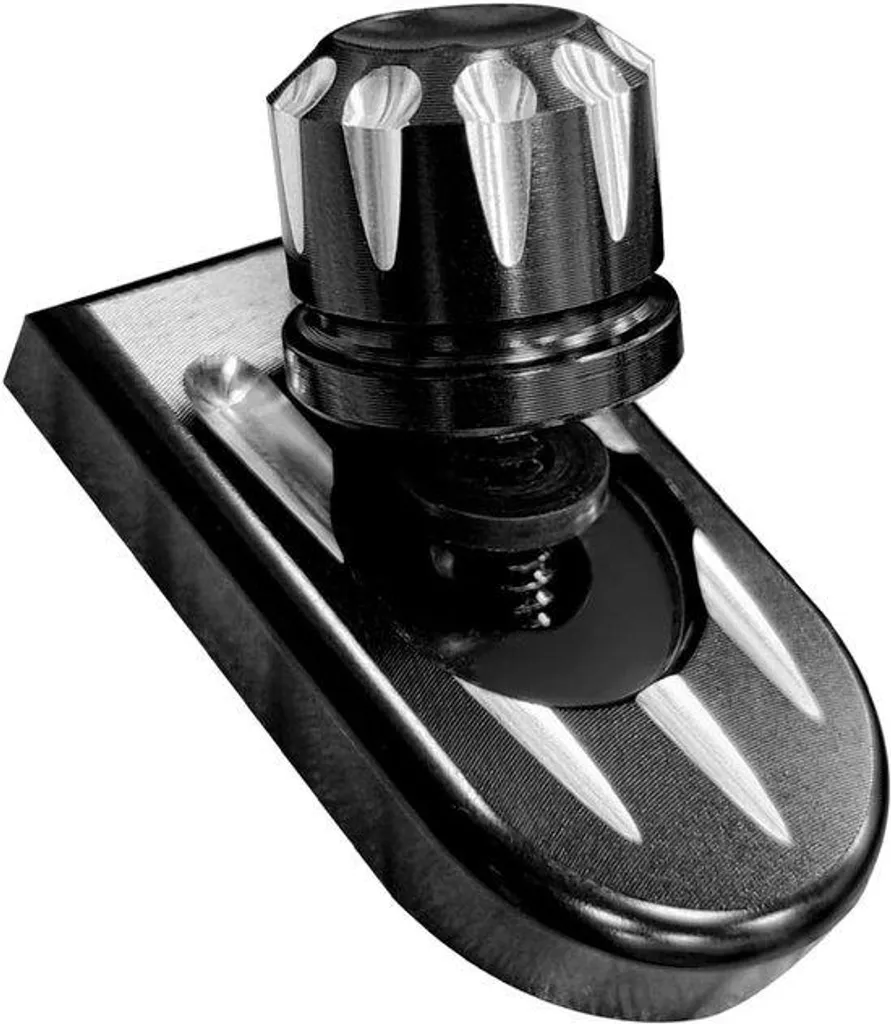 Boulon de selle rapide CNC pour personnalisation de moto Harley Davidson Noir