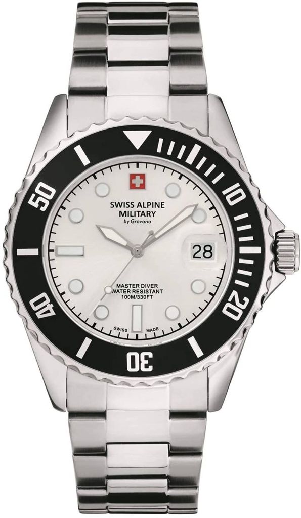 Swiss Alpine Military Herren Armbanduhr Master-Diver Analog Produktbild 
