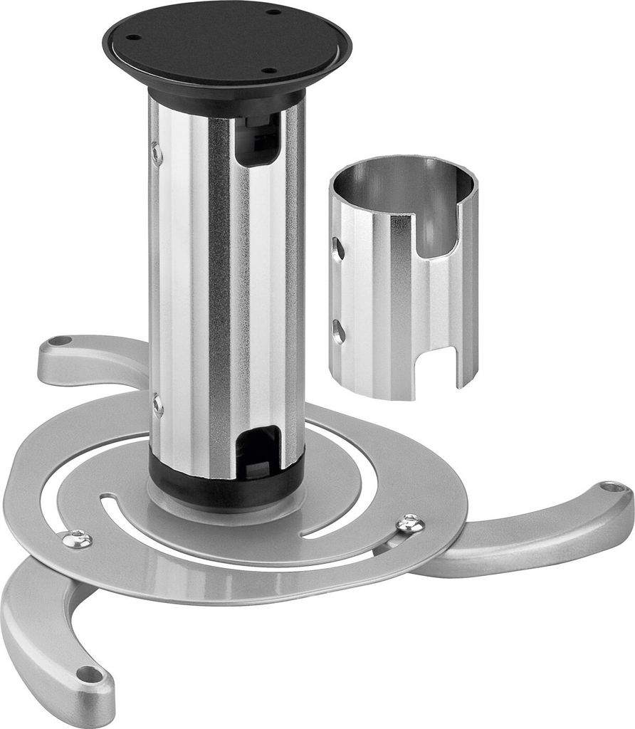 Beamer-Deckenhalterung (M) bis max. 10 kg, silber Produktbild 