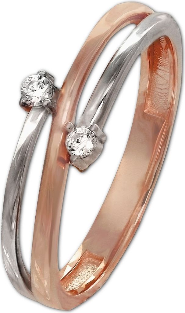 GoldDream Ring Echtgold333er Rosegold Gr. 56 17,8 goldrosegold Damen GDR532E56