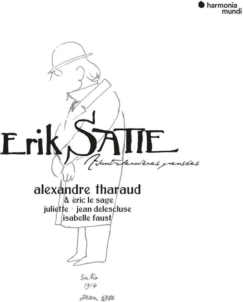 Vinyle Erik Satie Klavierwerke 180g LP album de collection piano solo