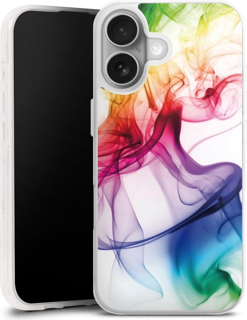 DeinDesign Handyhülle für Apple iPhone 17 Silikon Hülle Case Smartphone Schutzhülle Farbe Regenbogen Wasser