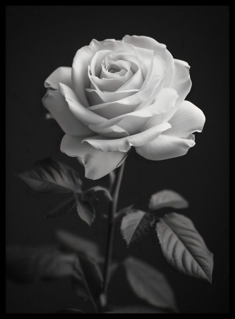 Poster 40x55cm Rosenblätter