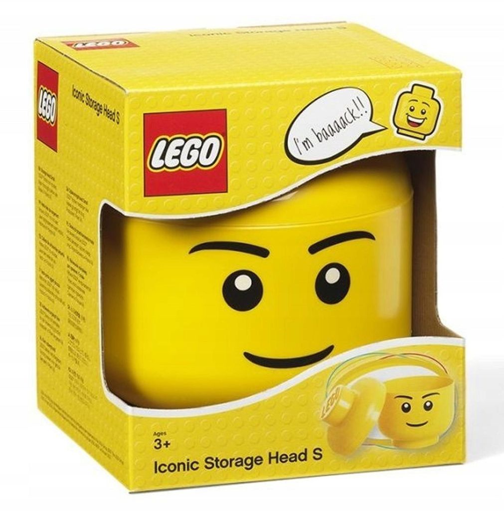 LEGO Aufbewahrungskopf (Größe S) – Junge Produktbild 