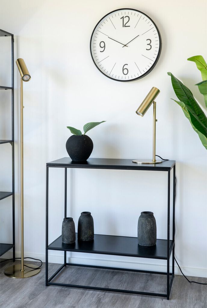 Vita Konsolentisch in Schwarz | Schmale Konsole in modernem Produktbild 7
