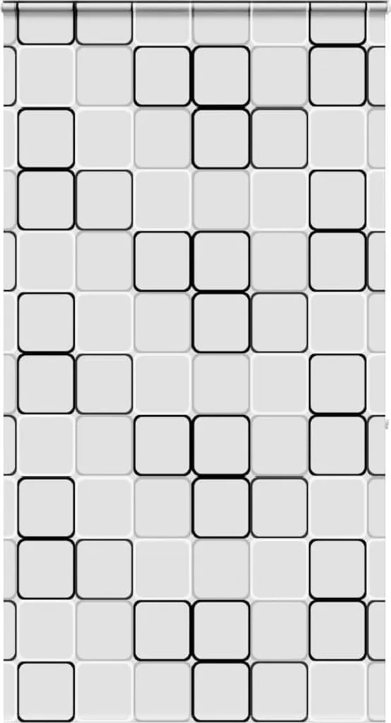 Tenda a rullo per doccia con cassonetto 140x240 cm Larghezza del tessuto 136 cm