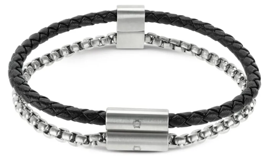Bracelet Jonc Ajustable en Argent Massif Ao Oamb4213Lp Style Minimaliste