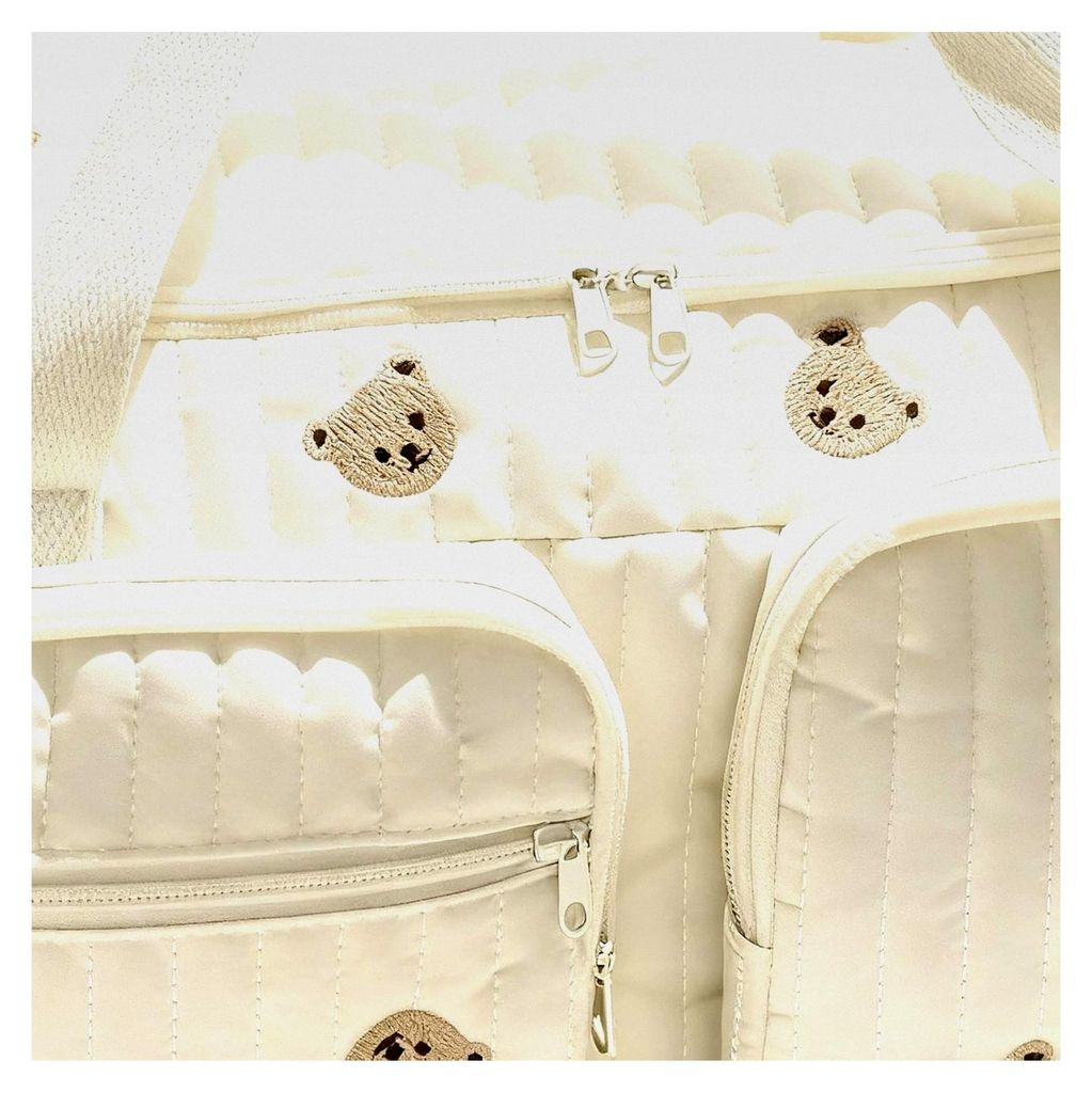 Wickeltasche - Cartoon Bär Reise Wickeltasche, geräumiger Organizer mit mehreren Fächern, leichtes und langlebiges Aufbewahrungssystem, einfach ...