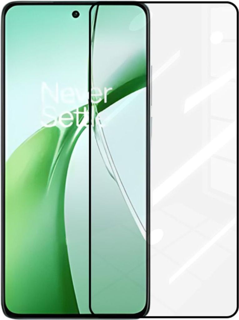 OnePlus Nord 4 Displayschutz - Full-Cover 9H Panzerglas - Schwarz