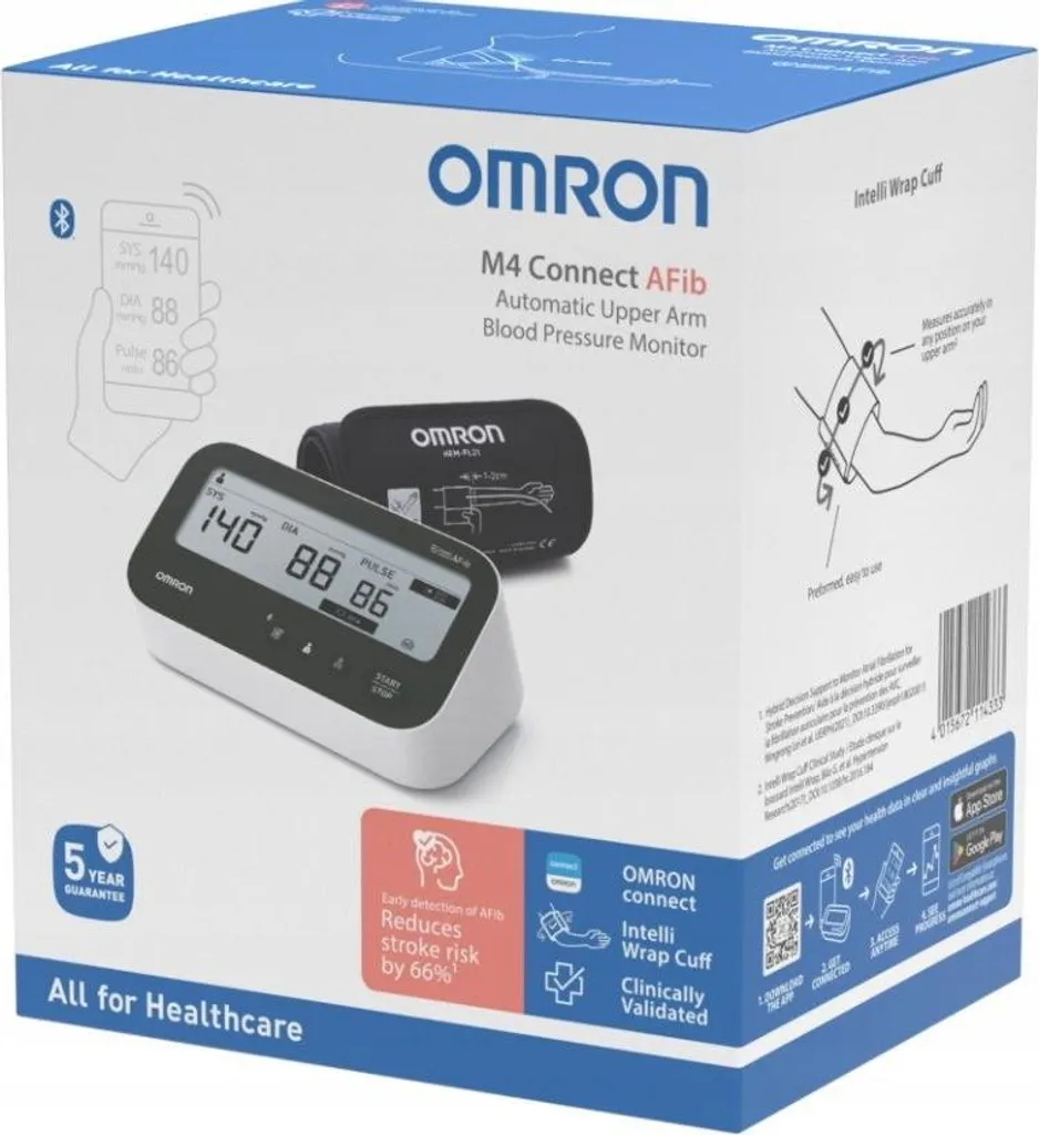 OMRON M4 Connect AFib Bracciale Intelli Wrap - Prezzo e Offerta