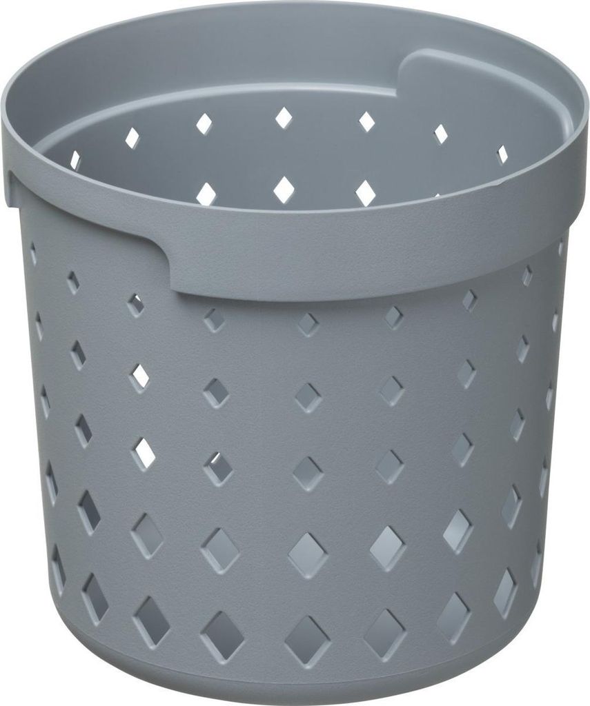NHG Corbeille de rangement SEOUL ROUND ORGANIZER M PP gris Image du produit 