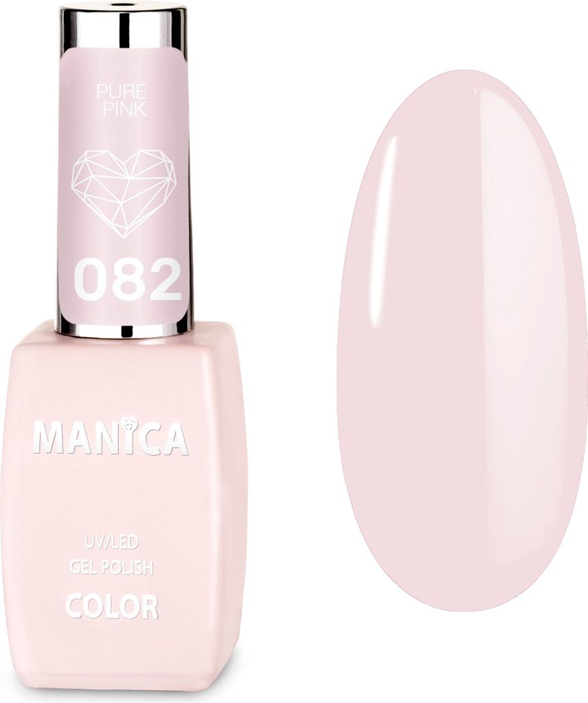 Manica Hybrid LED/UV Nagellack 10ml - Reinrosa- 082